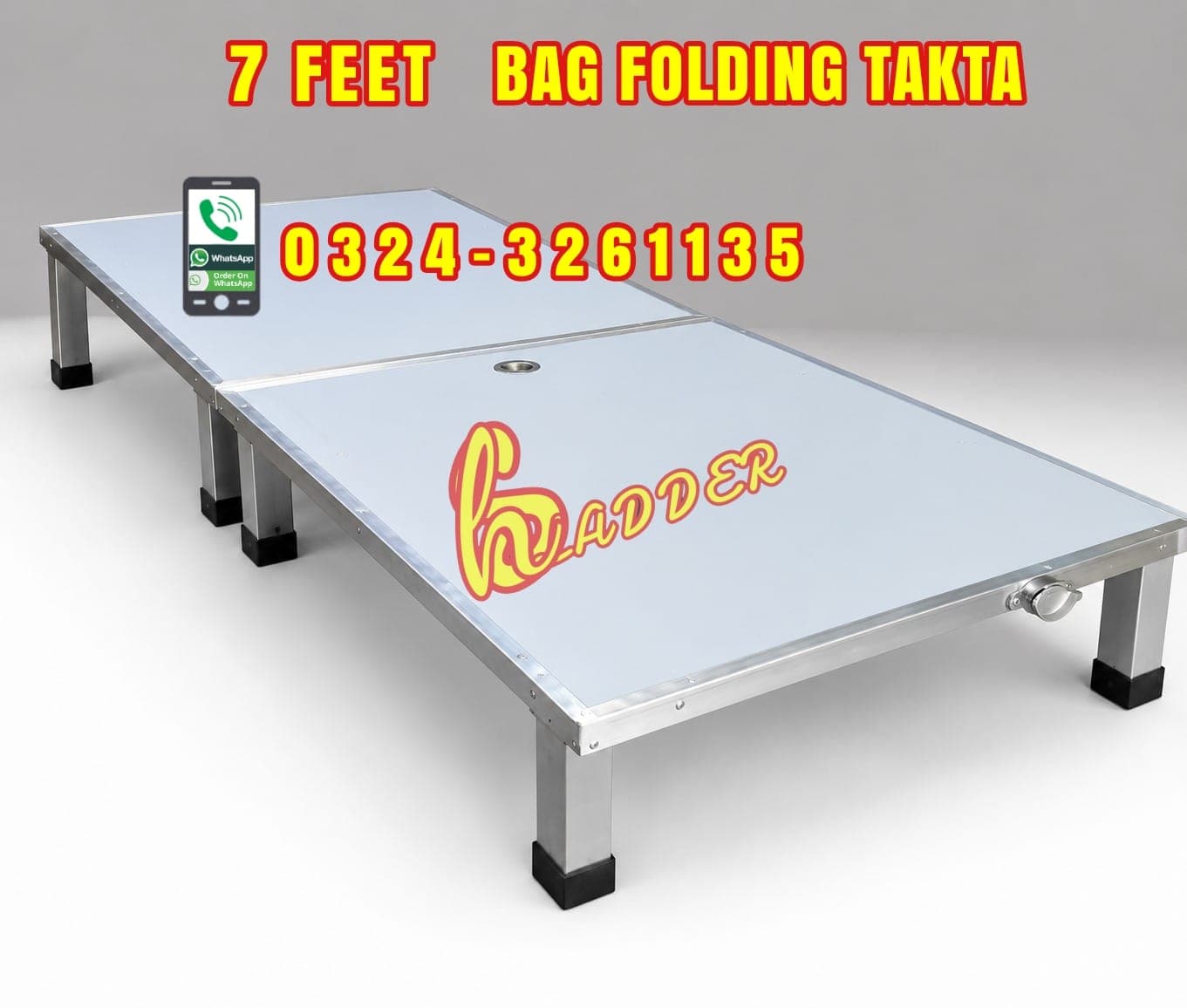 7 Feet Almunium Guzul Takta Bag Folding Heavy Quality